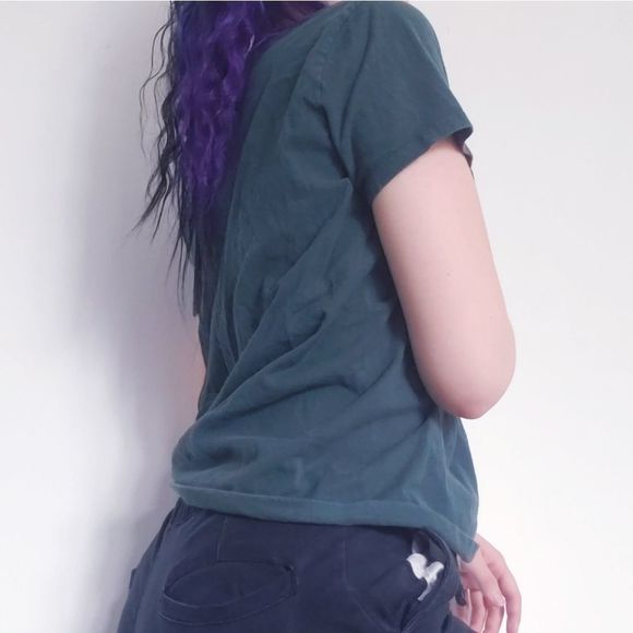 ✨2FOR15$✨Port And Company Alitalia Sky Team Green T-Shirt - Picture 2 of 13